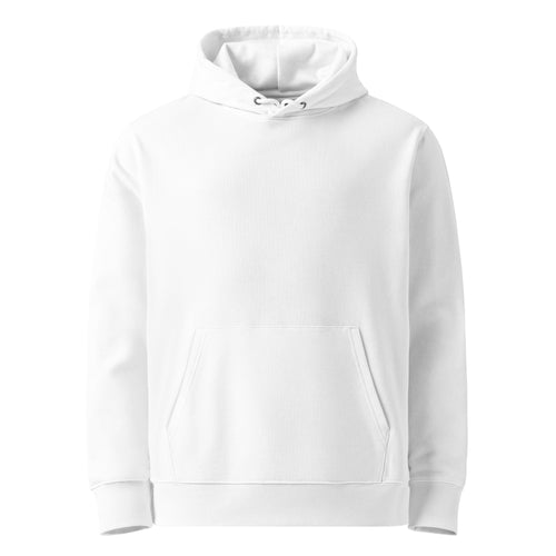 I cannot read between the lines - organic cotton hoodie - white