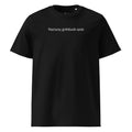 stop doubting yourself - organic cotton t-shirt - black